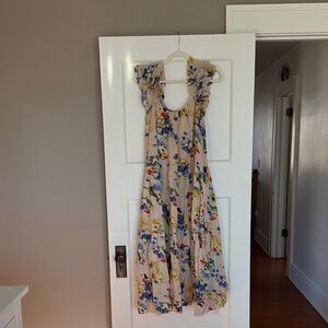 The Great Floral Sleeveless Dress